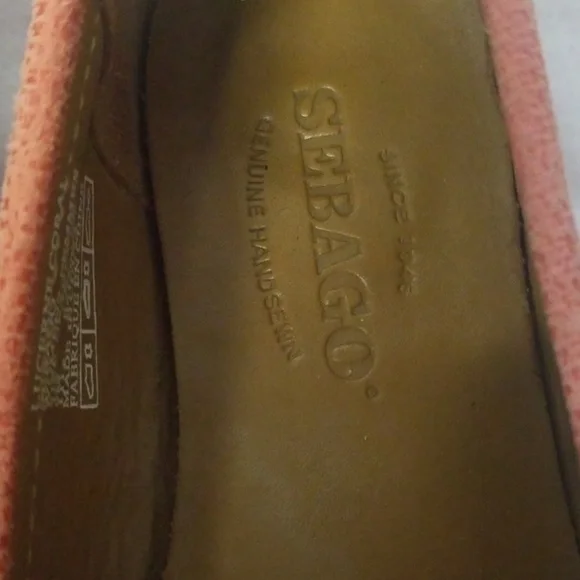 Sebago Coral Suede Loafers Slip On Sz. 9 - Picture 2 of 6